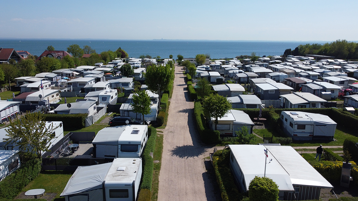 Der Hauptweg direkt zum Strandzugang zur Ostsee